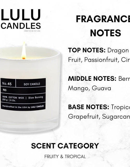 Load image into Gallery viewer, Lulu Candles | Smokey Vanilla | Smells Like Wood &amp; Vanilla | Luxury Scented Soy Jar Candle | Hand Poured in The USA | Highly Scented Long Lasting (9 Oz.)
