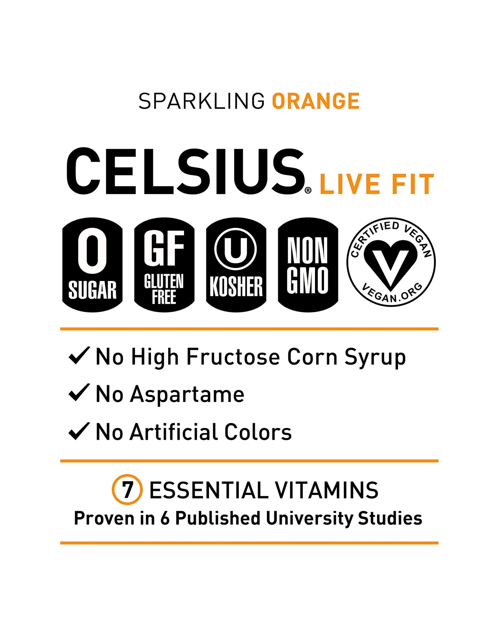CELSIUS Assorted Flavors Official Variety Pack, Functional Essential Energy Drinks, 12 Fl Oz (Pack of 12)