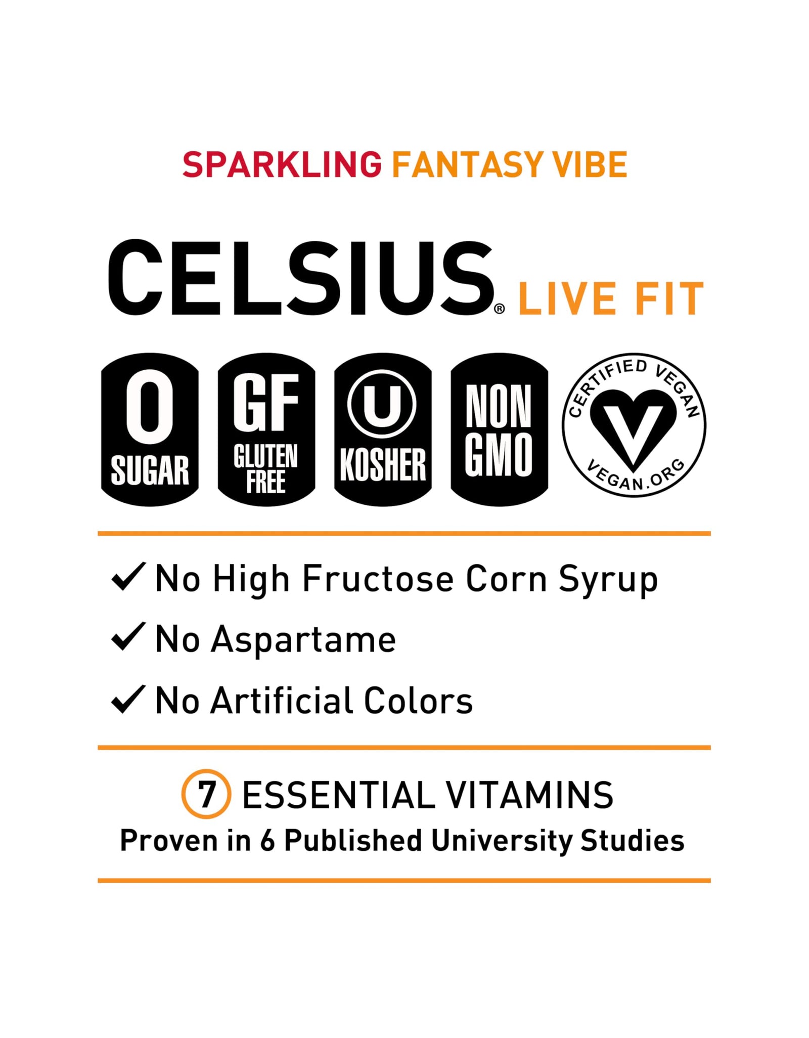 CELSIUS Assorted Flavors Official Variety Pack, Functional Essential Energy Drinks, 12 Fl Oz (Pack of 12)