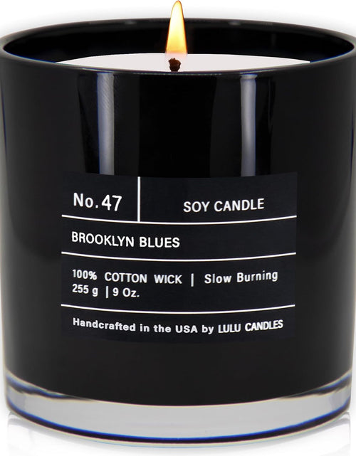 Load image into Gallery viewer, Lulu Candles | Smokey Vanilla | Smells Like Wood &amp; Vanilla | Luxury Scented Soy Jar Candle | Hand Poured in The USA | Highly Scented Long Lasting (9 Oz.)
