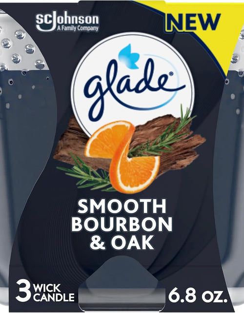 Load image into Gallery viewer, Glade Scented 3-Wick Candle Jar, Coastal Sunshine Citrus, Fragrance Infused with Essential Oils, 6.8 oz
