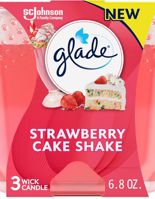 Load image into Gallery viewer, Glade Scented 3-Wick Candle Jar, Coastal Sunshine Citrus, Fragrance Infused with Essential Oils, 6.8 oz

