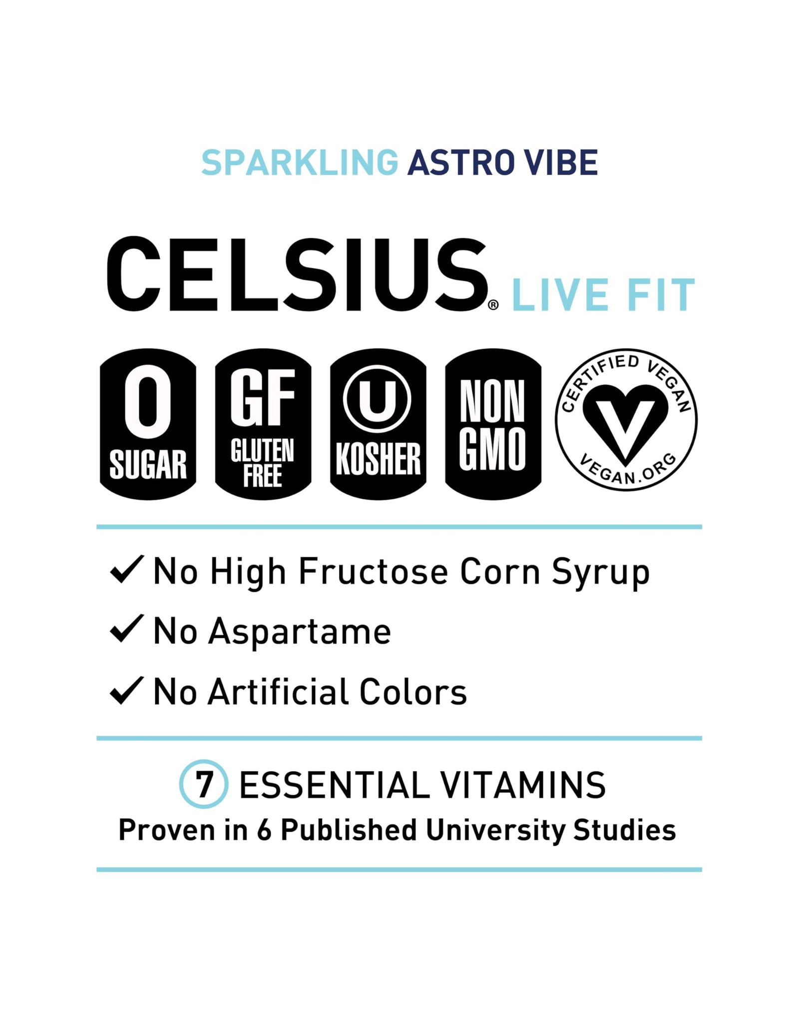 CELSIUS Assorted Flavors Official Variety Pack, Functional Essential Energy Drinks, 12 Fl Oz (Pack of 12)