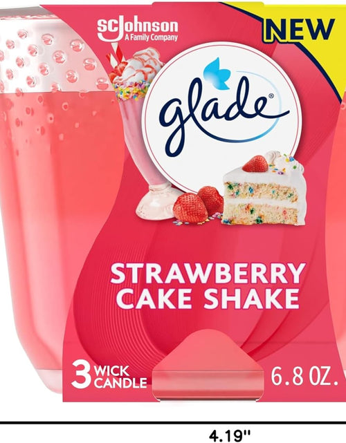 Load image into Gallery viewer, Glade Scented 3-Wick Candle Jar, Coastal Sunshine Citrus, Fragrance Infused with Essential Oils, 6.8 oz
