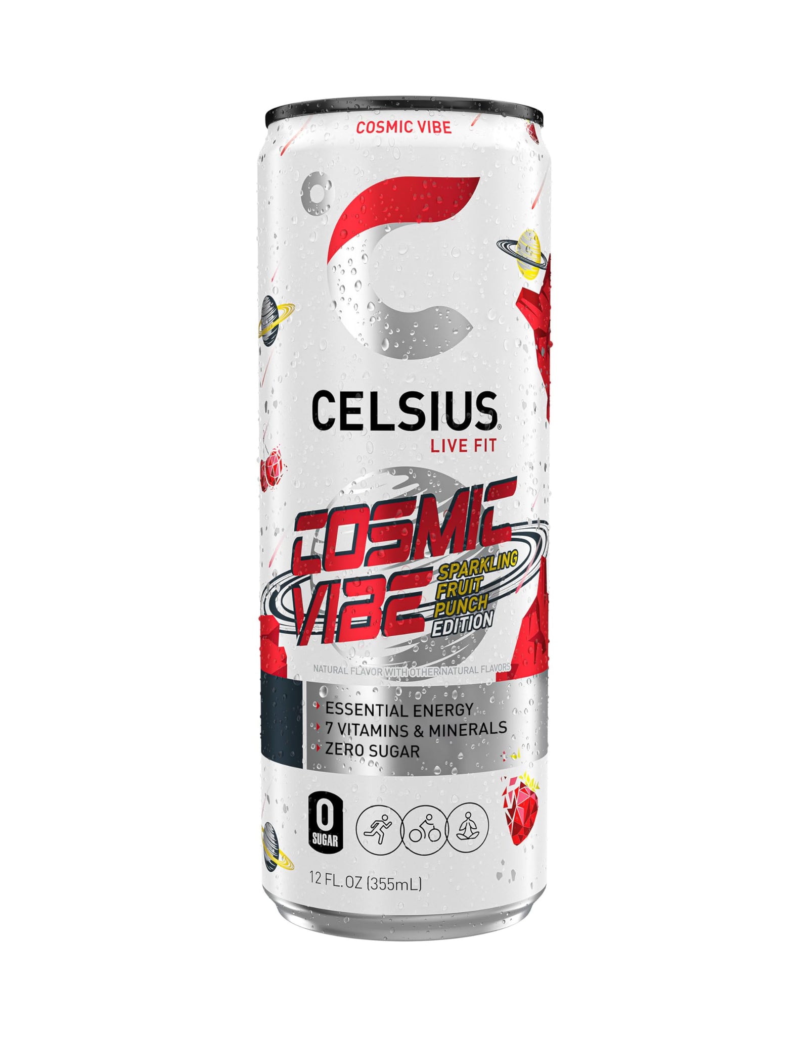 CELSIUS Assorted Flavors Official Variety Pack, Functional Essential Energy Drinks, 12 Fl Oz (Pack of 12)