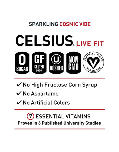 Load image into Gallery viewer, CELSIUS Assorted Flavors Official Variety Pack, Functional Essential Energy Drinks, 12 Fl Oz (Pack of 12)
