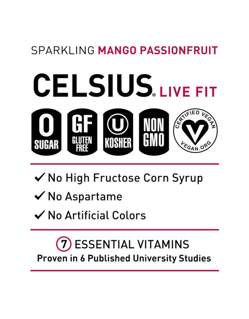 Load image into Gallery viewer, CELSIUS Assorted Flavors Official Variety Pack, Functional Essential Energy Drinks, 12 Fl Oz (Pack of 12)
