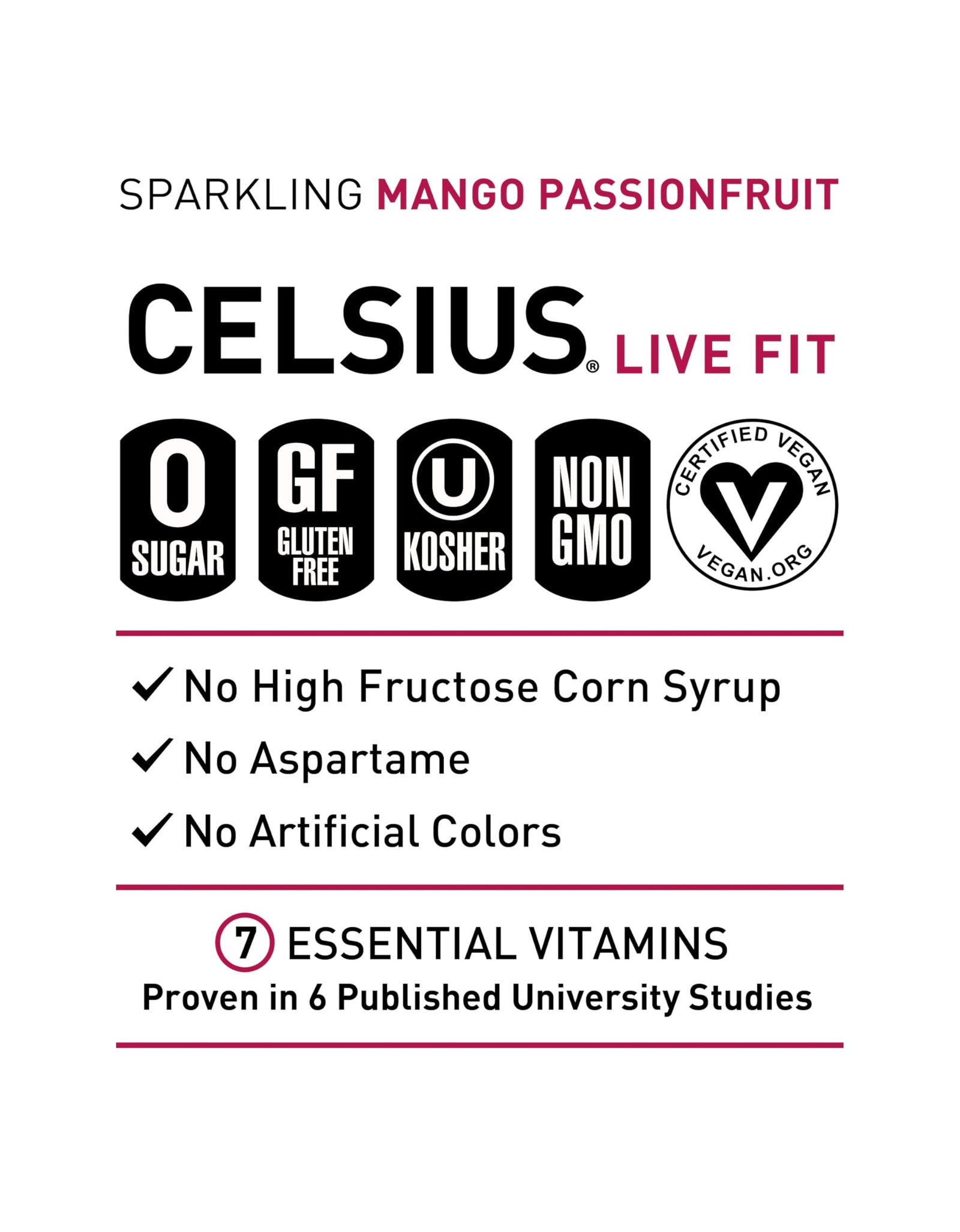 CELSIUS Assorted Flavors Official Variety Pack, Functional Essential Energy Drinks, 12 Fl Oz (Pack of 12)
