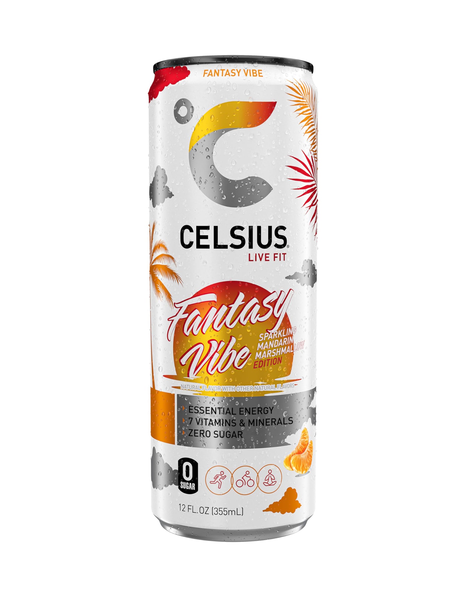 CELSIUS Assorted Flavors Official Variety Pack, Functional Essential Energy Drinks, 12 Fl Oz (Pack of 12)
