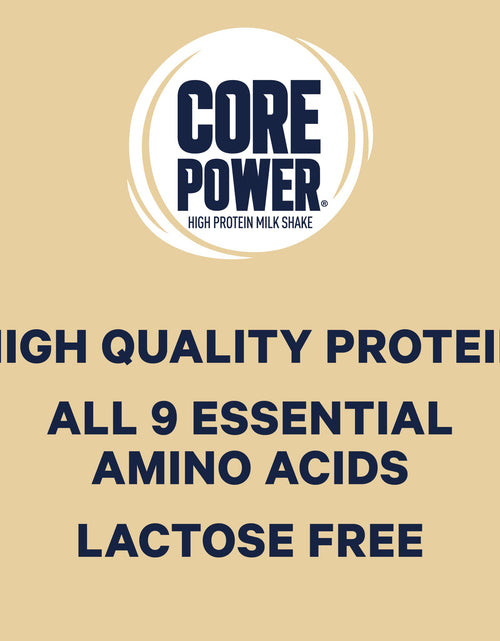 Load image into Gallery viewer, Core Power Protein Shake, Chocolate, 26g Bottle, 14oz, 12 Pack
