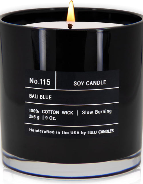 Load image into Gallery viewer, Lulu Candles | Smokey Vanilla | Smells Like Wood &amp; Vanilla | Luxury Scented Soy Jar Candle | Hand Poured in The USA | Highly Scented Long Lasting (9 Oz.)
