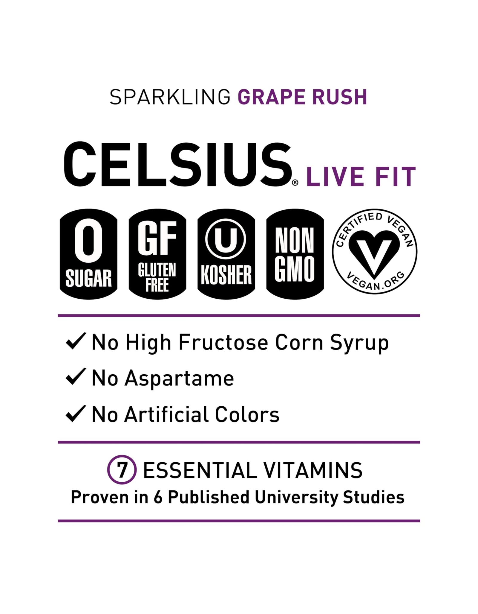 CELSIUS Assorted Flavors Official Variety Pack, Functional Essential Energy Drinks, 12 Fl Oz (Pack of 12)