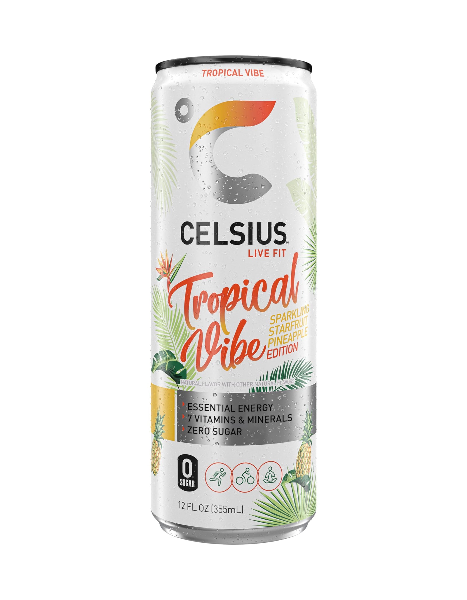 CELSIUS Assorted Flavors Official Variety Pack, Functional Essential Energy Drinks, 12 Fl Oz (Pack of 12)
