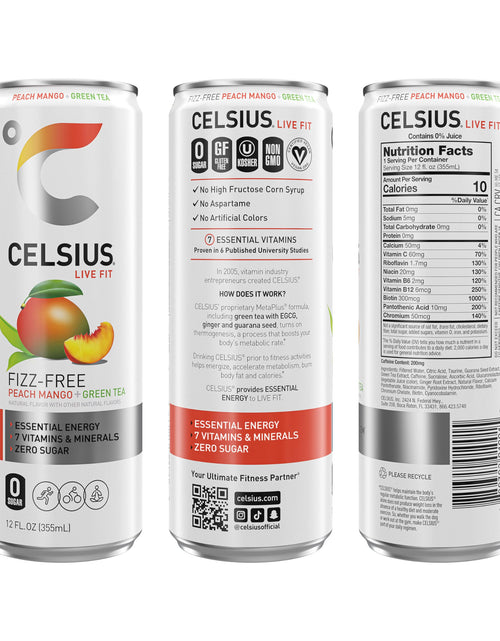 Load image into Gallery viewer, CELSIUS Assorted Flavors Official Variety Pack, Functional Essential Energy Drinks, 12 Fl Oz (Pack of 12)
