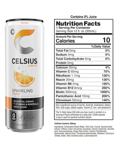 Load image into Gallery viewer, CELSIUS Assorted Flavors Official Variety Pack, Functional Essential Energy Drinks, 12 Fl Oz (Pack of 12)
