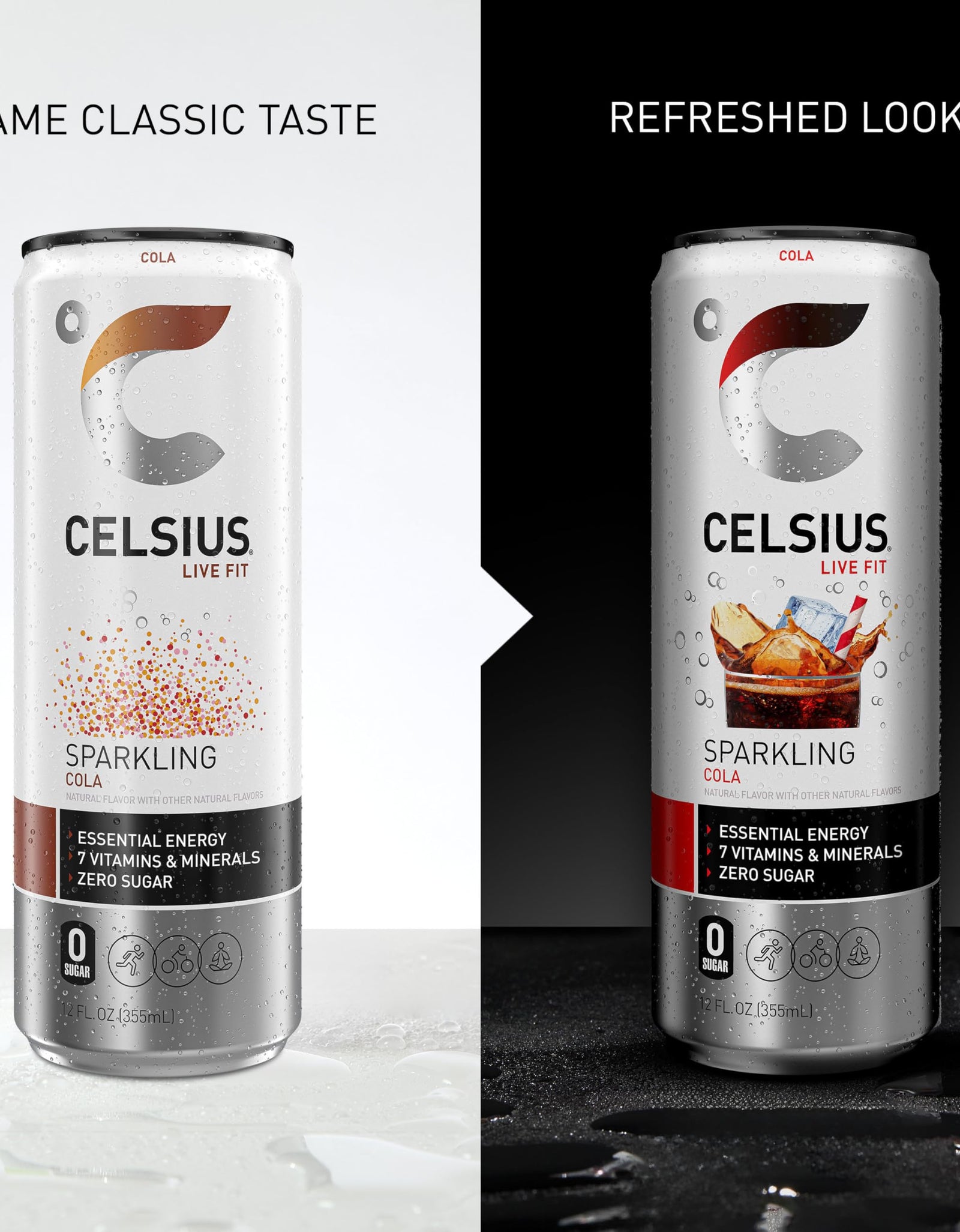 CELSIUS Assorted Flavors Official Variety Pack, Functional Essential Energy Drinks, 12 Fl Oz (Pack of 12)