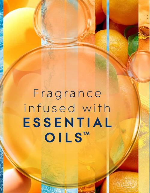 Load image into Gallery viewer, Glade Scented 3-Wick Candle Jar, Coastal Sunshine Citrus, Fragrance Infused with Essential Oils, 6.8 oz

