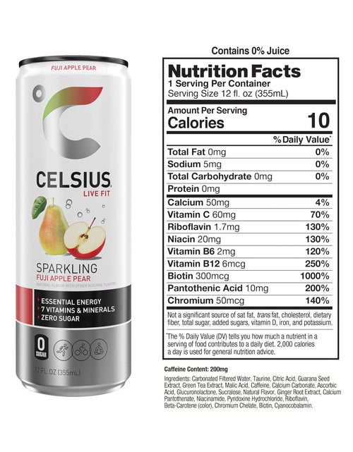 Load image into Gallery viewer, CELSIUS Assorted Flavors Official Variety Pack, Functional Essential Energy Drinks, 12 Fl Oz (Pack of 12)
