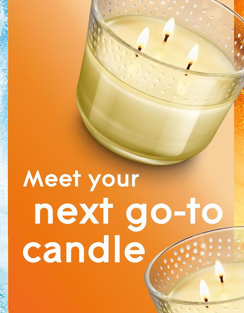 Load image into Gallery viewer, Glade Scented 3-Wick Candle Jar, Coastal Sunshine Citrus, Fragrance Infused with Essential Oils, 6.8 oz
