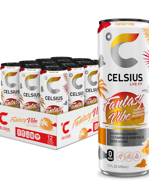 Load image into Gallery viewer, CELSIUS Assorted Flavors Official Variety Pack, Functional Essential Energy Drinks, 12 Fl Oz (Pack of 12)
