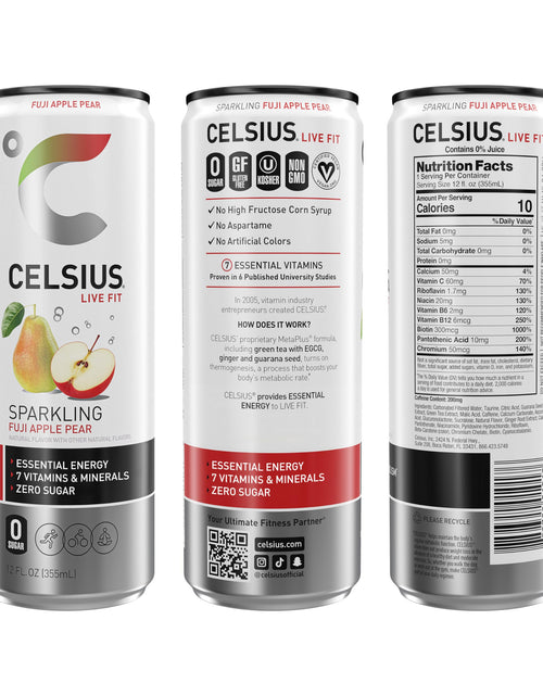 Load image into Gallery viewer, CELSIUS Assorted Flavors Official Variety Pack, Functional Essential Energy Drinks, 12 Fl Oz (Pack of 12)
