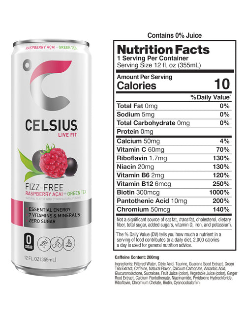 Load image into Gallery viewer, CELSIUS Assorted Flavors Official Variety Pack, Functional Essential Energy Drinks, 12 Fl Oz (Pack of 12)
