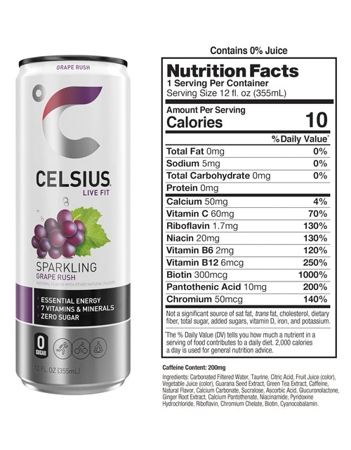 Load image into Gallery viewer, CELSIUS Assorted Flavors Official Variety Pack, Functional Essential Energy Drinks, 12 Fl Oz (Pack of 12)
