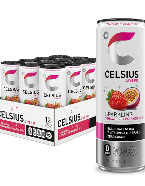 Load image into Gallery viewer, CELSIUS Assorted Flavors Official Variety Pack, Functional Essential Energy Drinks, 12 Fl Oz (Pack of 12)
