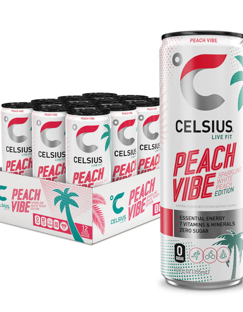 Load image into Gallery viewer, CELSIUS Assorted Flavors Official Variety Pack, Functional Essential Energy Drinks, 12 Fl Oz (Pack of 12)
