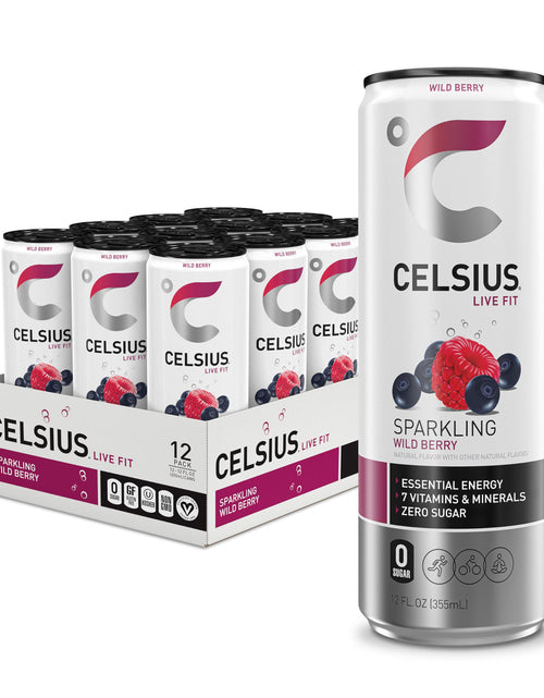 Load image into Gallery viewer, CELSIUS Assorted Flavors Official Variety Pack, Functional Essential Energy Drinks, 12 Fl Oz (Pack of 12)
