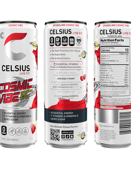 Load image into Gallery viewer, CELSIUS Assorted Flavors Official Variety Pack, Functional Essential Energy Drinks, 12 Fl Oz (Pack of 12)
