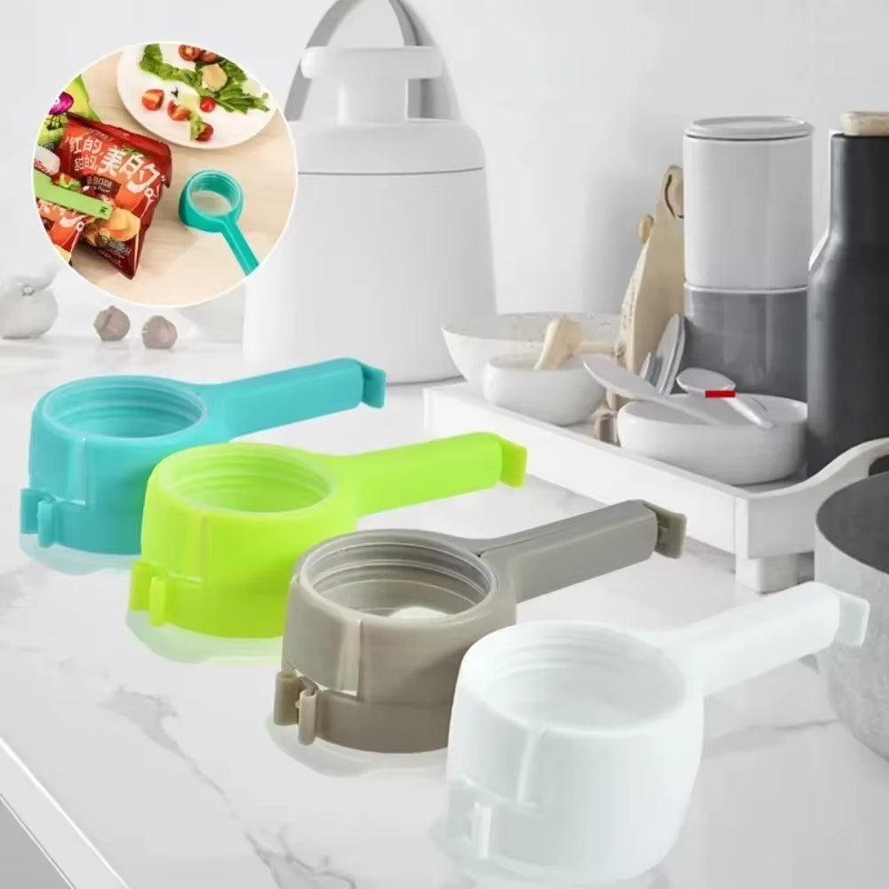 Snap-Fresh™ Sealing Clip – Keep Snacks Crisp, Fresh & Ready to Pour!