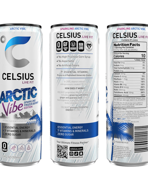 Load image into Gallery viewer, CELSIUS Assorted Flavors Official Variety Pack, Functional Essential Energy Drinks, 12 Fl Oz (Pack of 12)
