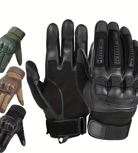 Ultimate Grip Fingerless Tactical Gloves – Touchscreen-Ready for Riders, Workers & Adventurers