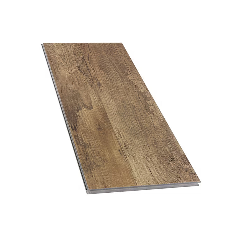 Sunflour Point Brown Wood Look 12-Mil X 7-In W X 48-In L Waterproof and Water Resistant Interlocking Luxury Vinyl Plank Flooring ( 18.78-Sq Ft Carton )