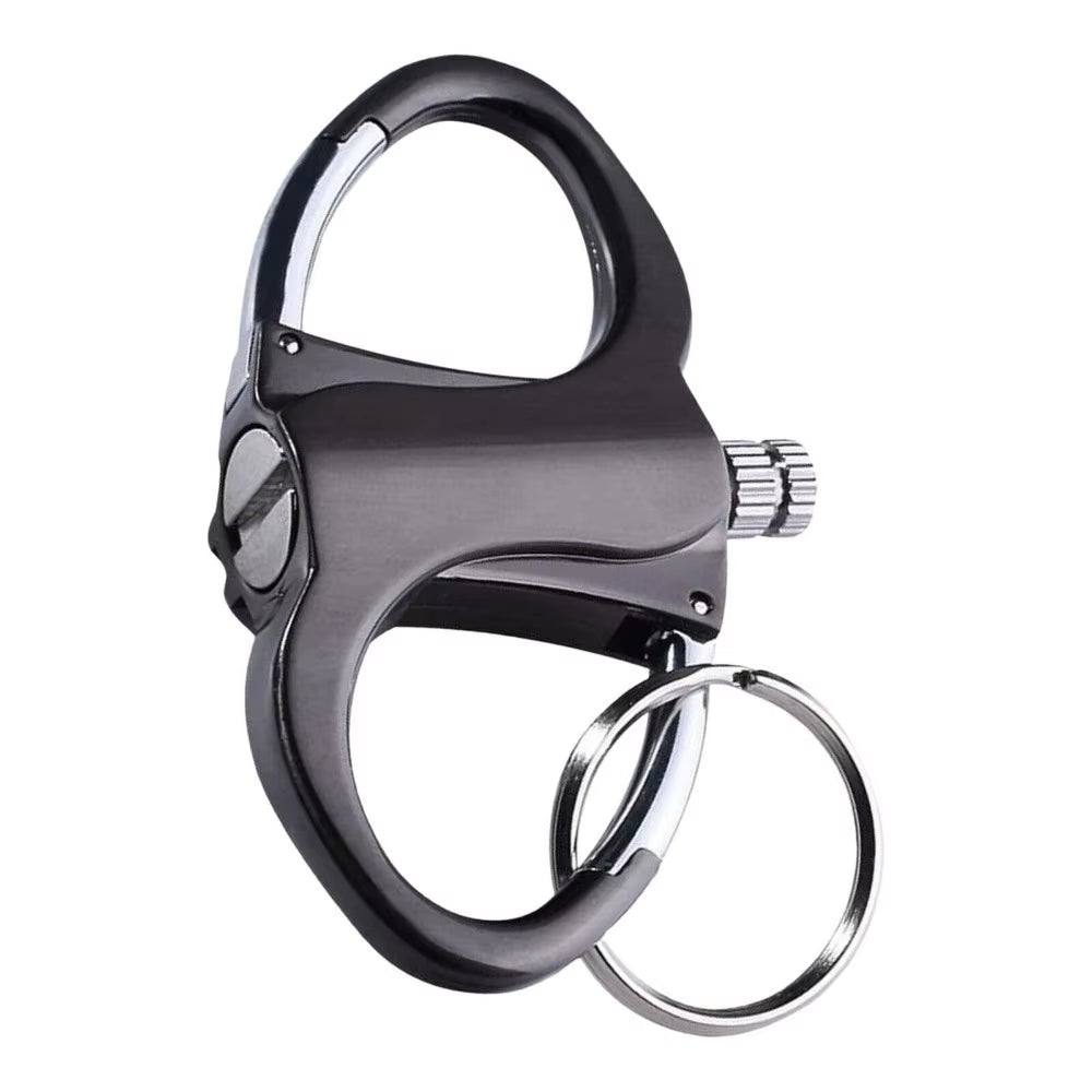 Griplock™ Multifunctional Metal Carabiner Keychain – Carry Smarter, Adventure Harder