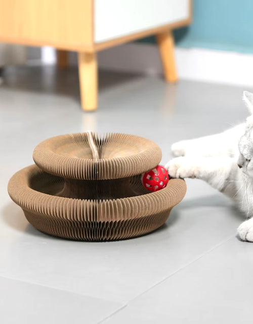 Load image into Gallery viewer, Purrfectscratch Magic Organ Cat Scratching Board – Interactive Claw Grinder &amp; Fun Toy for Cats
